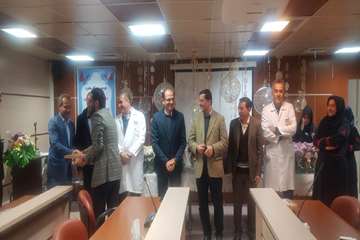 مراسم میلاد با سعادت حضرت فاطمه زهرا (س) و تقدیر از پرستاران نمونه بیمارستان توانبخشی رفیده